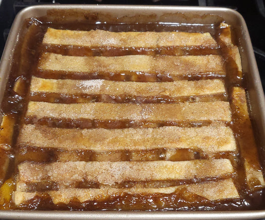 Sweets - "Amazing Grace" Peach Cobbler (Holiday)